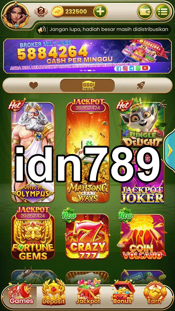idn789 Tangkapan Layar - APK Resmi